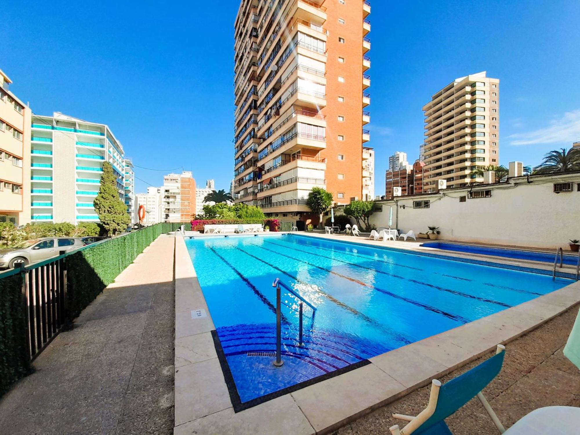 Apartment Sea View In Rincon De Loix- Free Parking, Pool, Wi-Fi, New Air Conditioning 貝尼多姆 外观 照片